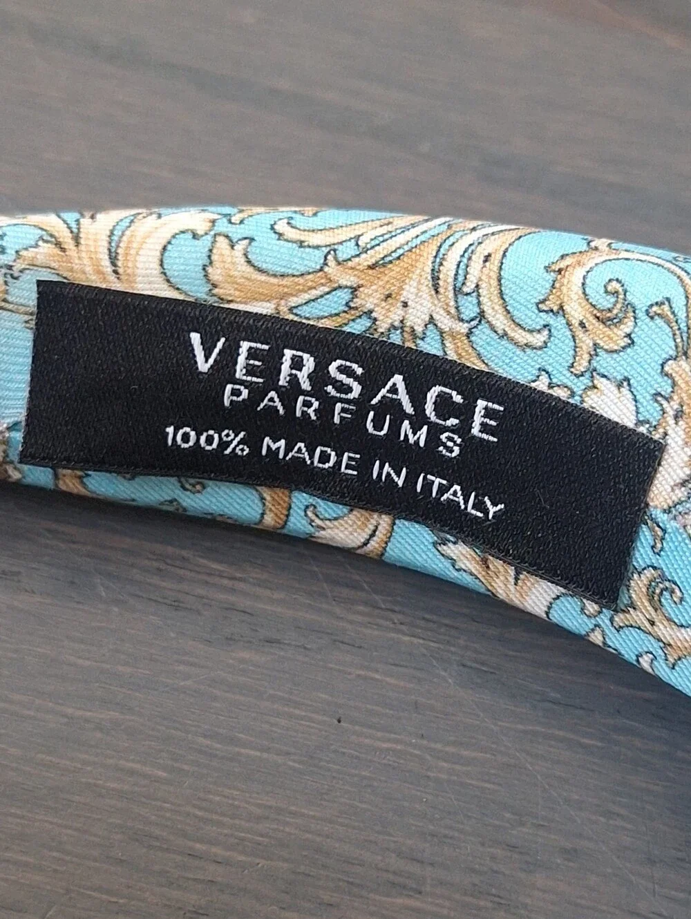 Versace Dylan Turquoise Blue Headband